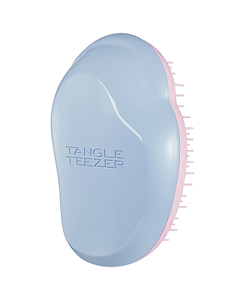 Tangle Teezer Fine And Fragile Powder Blue Blush - Расческа для волос, синий/розовый - hairs-russia.ru